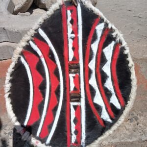 Maasai leather Hand Shield